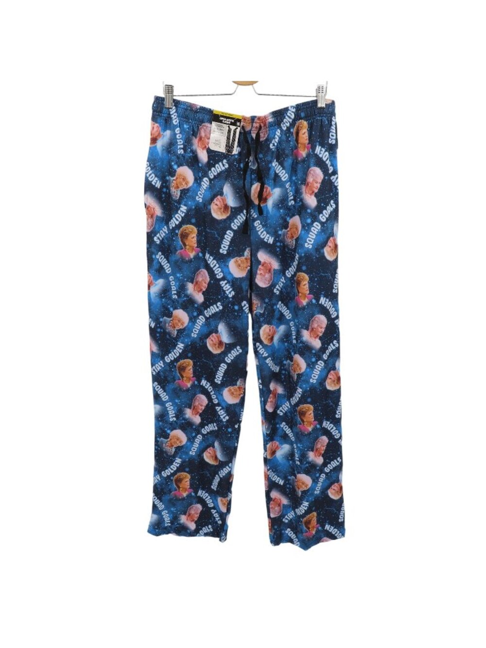 NEW Golden Girls Men Large 36-38 Stay Golden Outer Space Galaxy Pajama Pants PJs